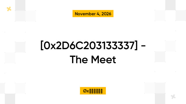 [0x2D6C203133337] - The Meet