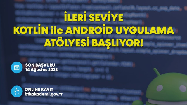 İLERİ SEVİYE KOTLİN ile ANDROİD UYGULAMA ATÖLYESİ