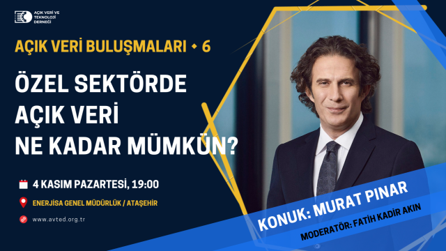 Açık Veri Buluşmaları - 6: Murat Pınar