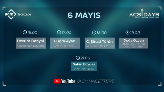 ACSDays 6 Mayıs Blockchain