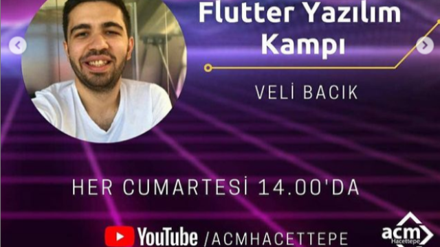 Flutter Yazılım Kampı - Veli Bacık