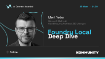 Foundry Local Deep Dive