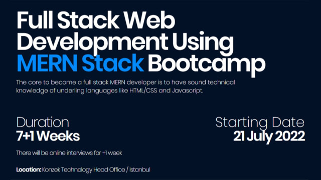 Full Stack Web Development Using MERN Stack Bootcamp