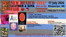 Free NM Leather & Kink Fair - Vendors, Classes, Socials