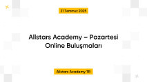 Allstars Academy – Pazartesi Online Buluşmaları