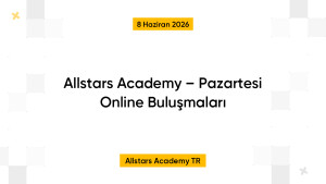 Allstars Academy – Pazartesi Online Buluşmaları