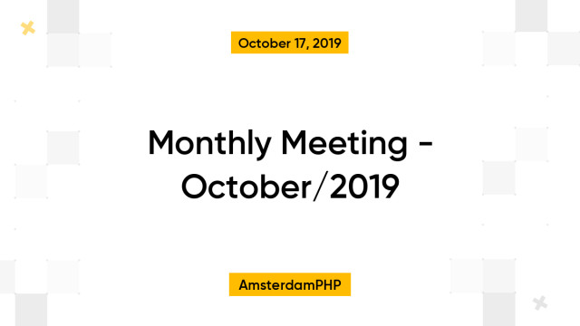 Monthly Meeting - October/2019