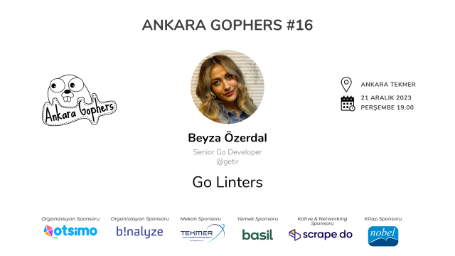 Ankara Gophers #16