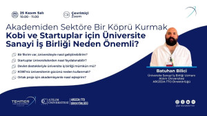 Akademiden Sektöre Bir Köprü Kurmak