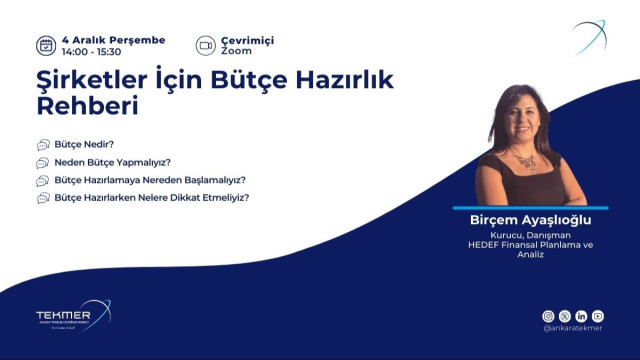Şirketler için Bütçe Hazırlık Rehberi