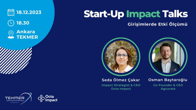 Start-Up Impact Talks | Girişimlerde Etki Ölçümü