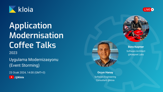 Application Modernisation Coffee Talks 04 - [TR] - Event Storming