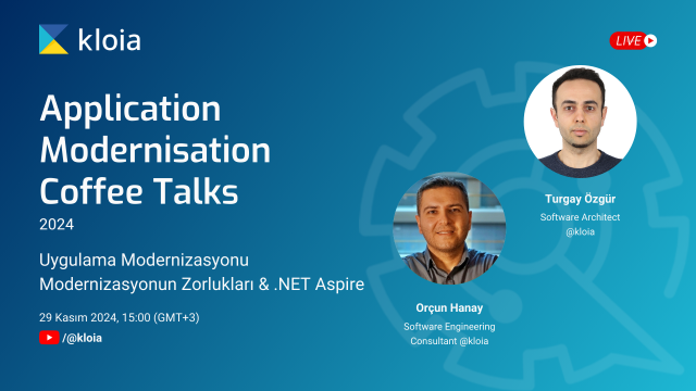 Application Modernisation Coffee Talks 5 -[TR]- Common Challenges & .NET Aspire