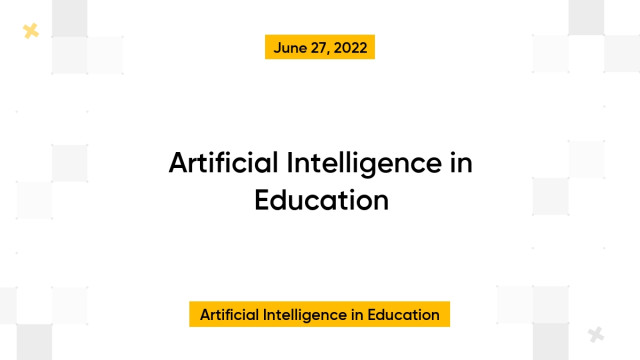 Artificial Intelligence in Education