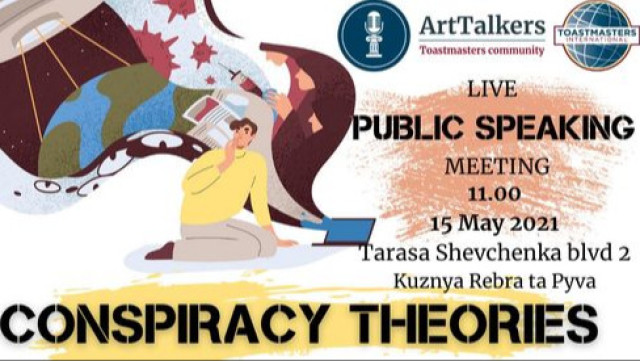 Conspiracy Theories - Live Meeting of ArtTalkers Toastmasters Club