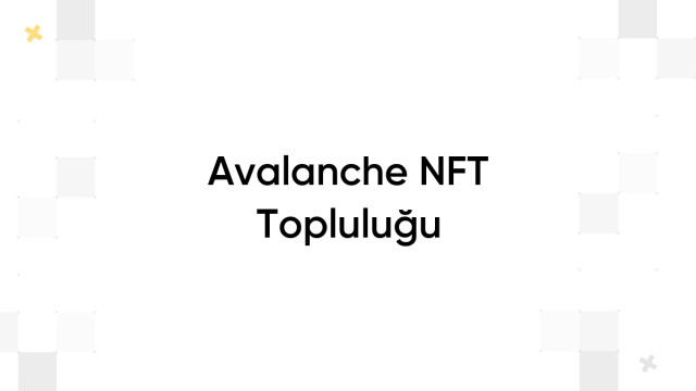 Avalanche NFT Topluluğu