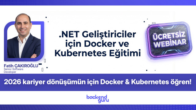 Docker & Kubernetes for .NET Developers: Production’a Giden Yol