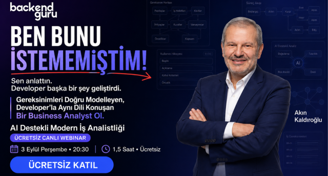 Gereksinimi Doğru Anladınız mı? AI Agent’larla İş Analizi |&nbsp;Ücretsiz Webinar