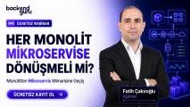 Modüler Monolit vs Mikroservis: Doğru Mimariyi Seçmek | Ücretsiz Webinar