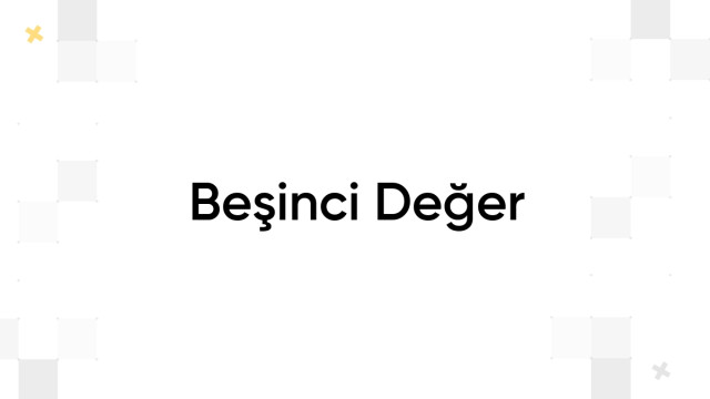 Beşinci Değer