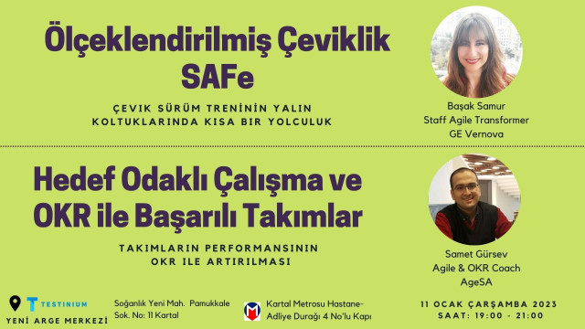 Ölçeklendirilmiş Çeviklik-SAFe ve Hedef Odaklı Çalışma ve OKR