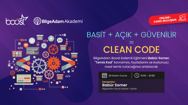 Basit + Açık + Güvenilir = Clean Code