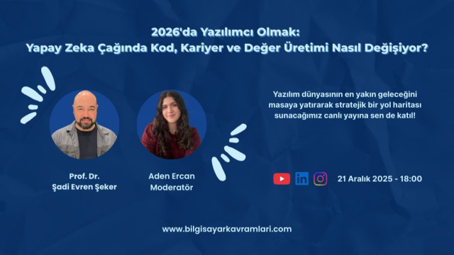 Canlı Yayın Serisi: 2026'da Yazılımcı Olmak