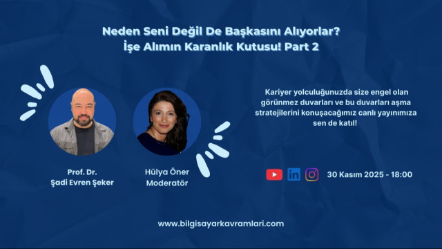 Canlı Yayın Serisi: İşe Alımın Karanlık Kutusu! Part 2