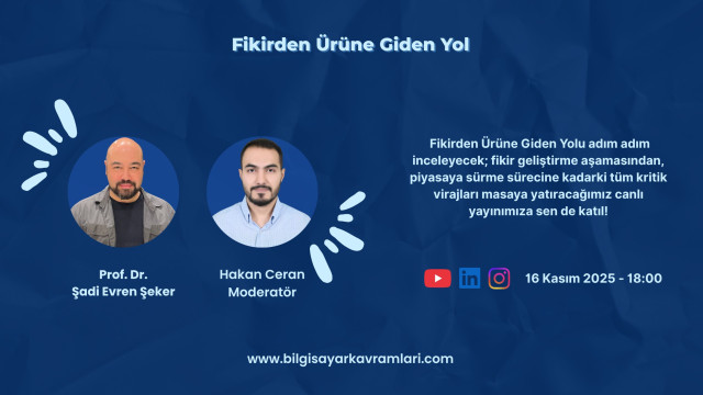Canlı Yayın Serisi: Fikirden Ürüne Giden Yol