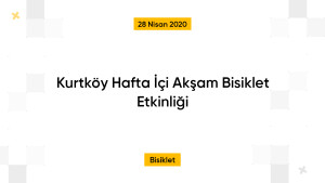 Kurtköy Hafta İçi Akşam Bisiklet Etkinliği