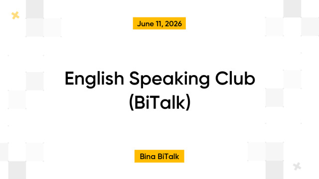 English Speaking Club (BiTalk)