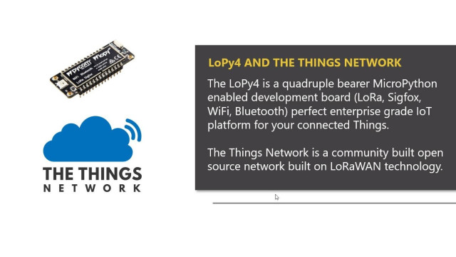 LoPy4 AND THINGS