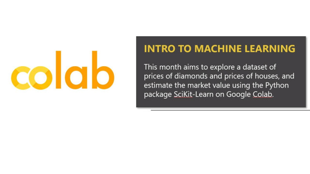 Introduction to Machine Learning with Google Colab