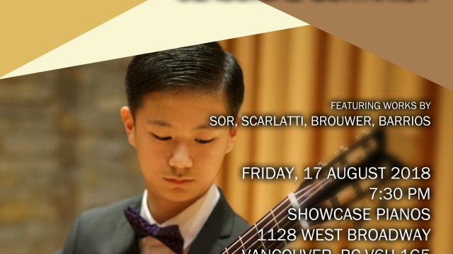 Guitarfest Concert 3 - Alan Xu Kun Liu (FREE)