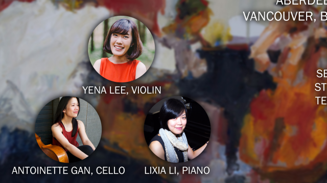 Piano, violin, and cello concert (FREE)