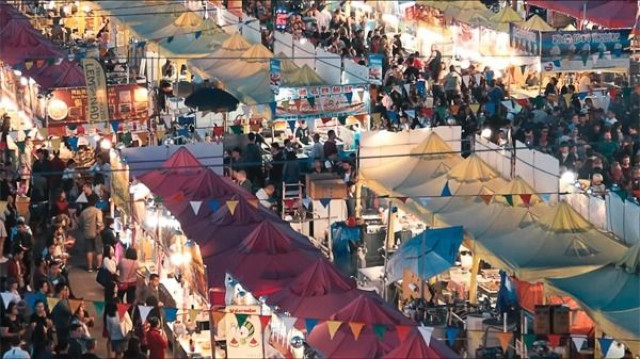 Saturday: Let's go to the Richmond Night Market and then Karaoke