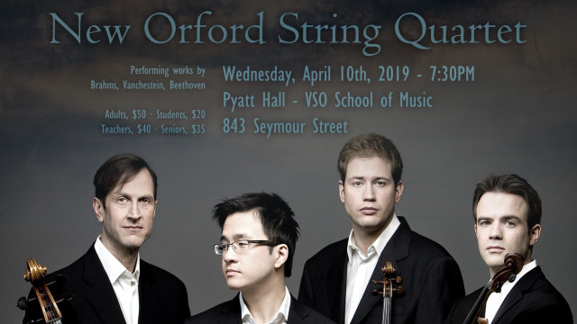 FREE CONCERT - Juno-award winning classical string quartet