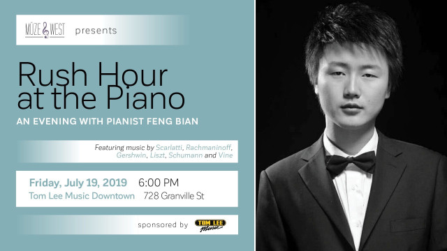 Rush Hour at the Piano - Concert downtown with beverages and food!