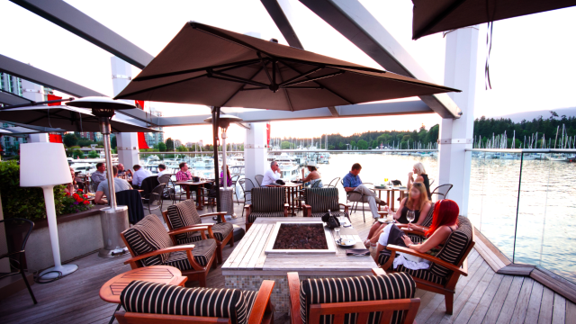 Enjoy Coal Harbour/Stanley Park Walk then Go for Brunch at Lift Bar and Grill