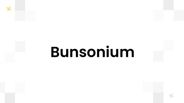 Bunsonium