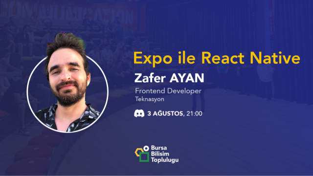 Expo ile React Native - Zafer Ayan
