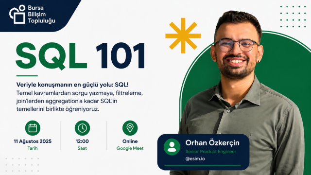 Orhan Özkerçin ile SQL 101