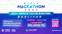 Akıllı Şehirler Yazılım Maratonu – Bursa Hackathon 2025