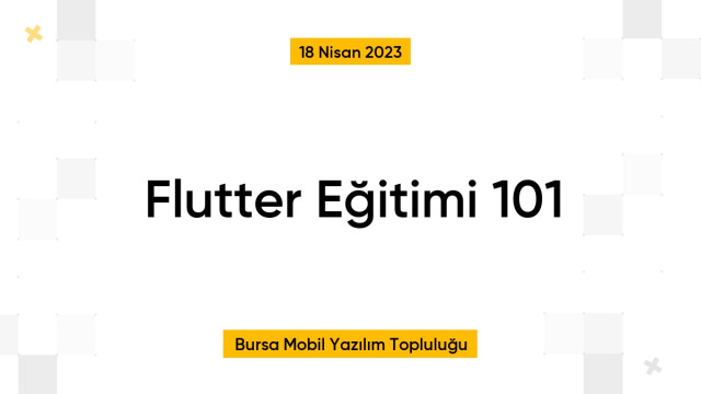 Flutter Eğitimi 101