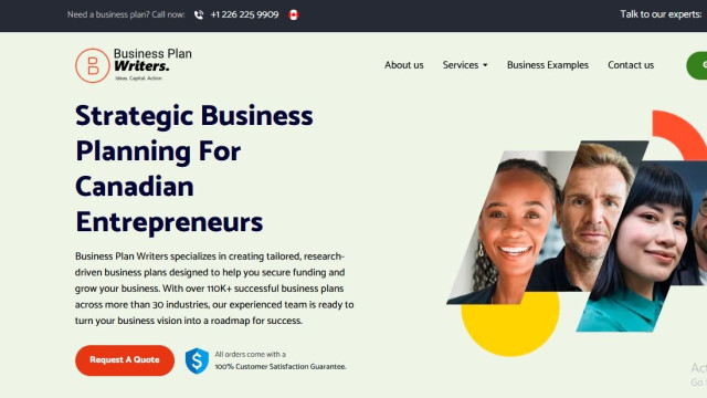 Business Plan Consulting Services Canada