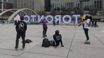 City skate is our fate! 15 km to 25 km around downtown Toronto