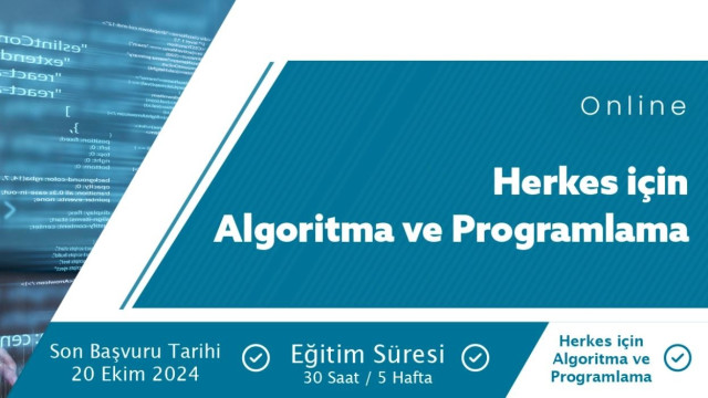 Herkes için Algoritma ve Programlama Bootcamp Programı