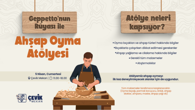 Ahşap Oyma Atölyesi