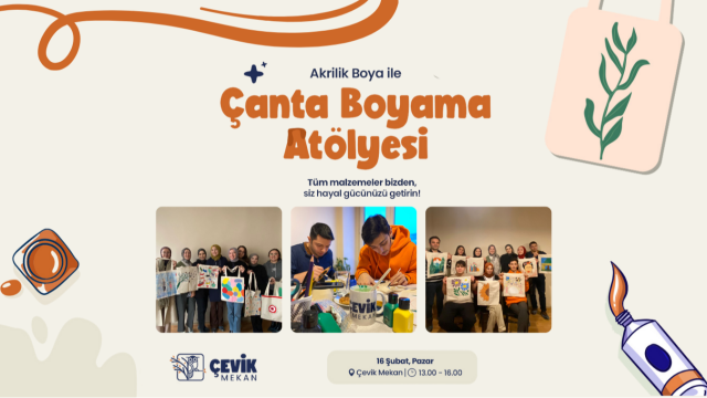 Çanta Boyama Atölyesi