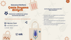 Geleneksel Motiflerle Çanta Boyama Atölyesi